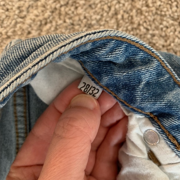 Jean shorts ripped - Picture 2 of 3